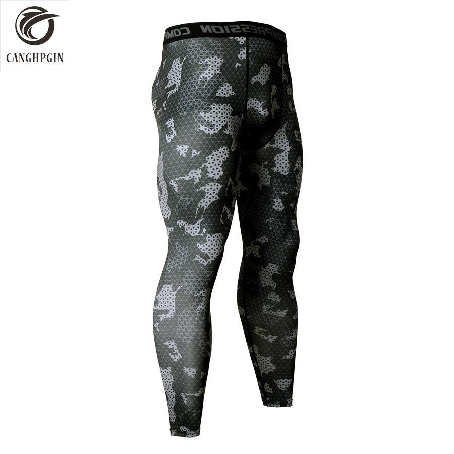 Taylor Boys Favorite! Great Deal! Mens Camo Compression Pants Fit wear Jogging Leggings