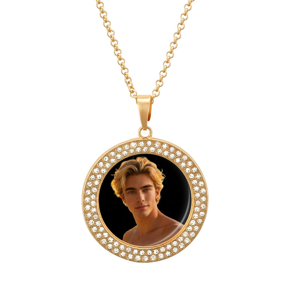 Taylor Boy™ Gold Diamond Necklace — Luxury Fan Edition