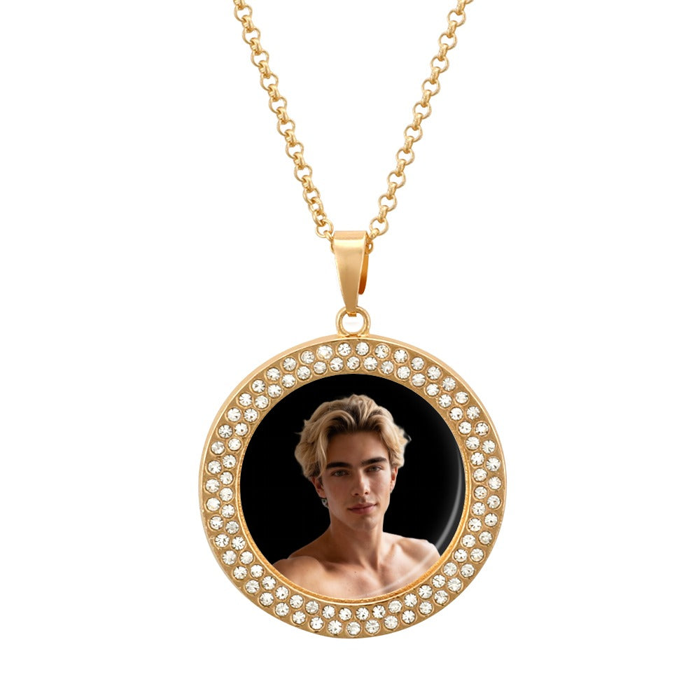 Taylor Boy™ Gold Diamond Necklace — Luxury Fan Edition