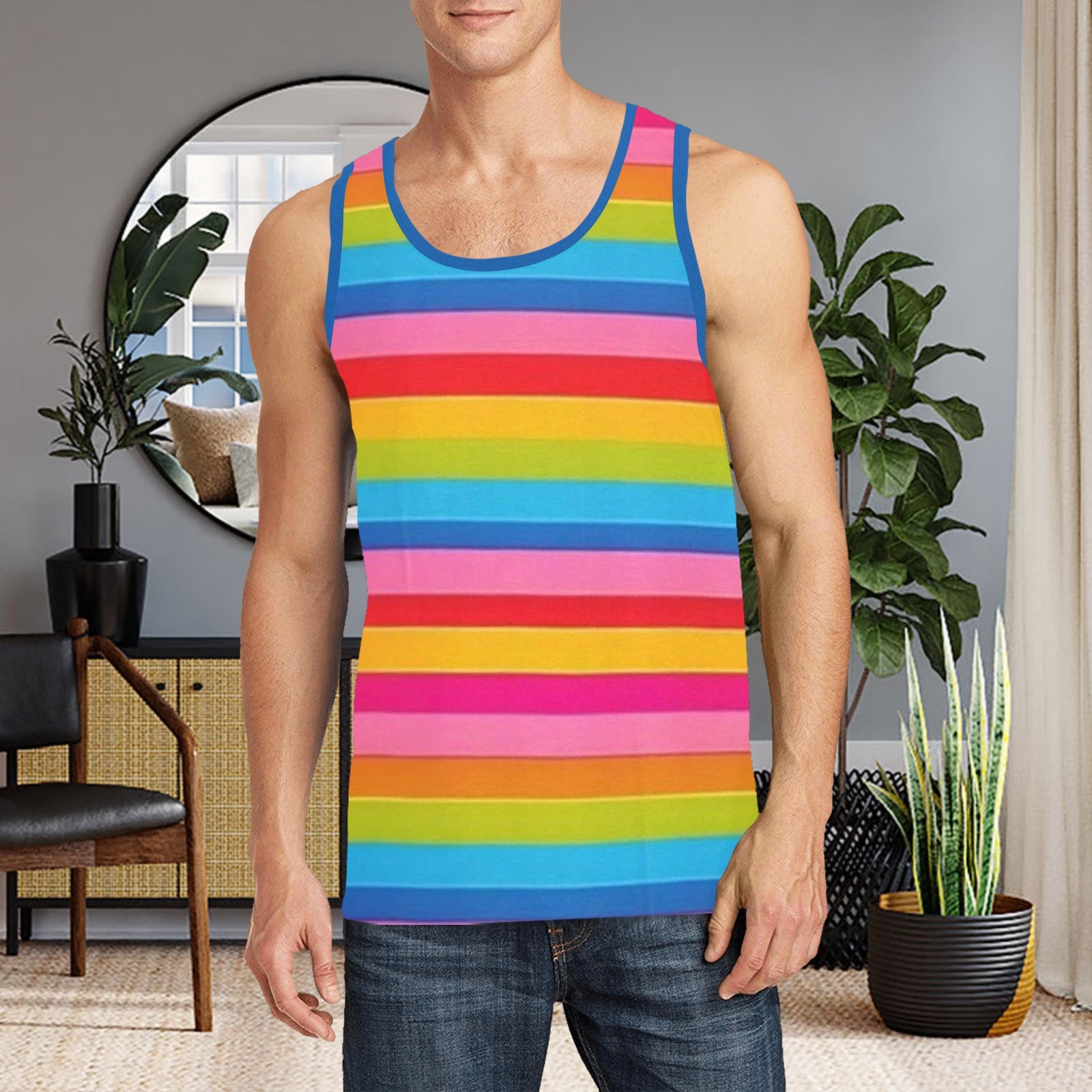 Men's Fitted Tank Top