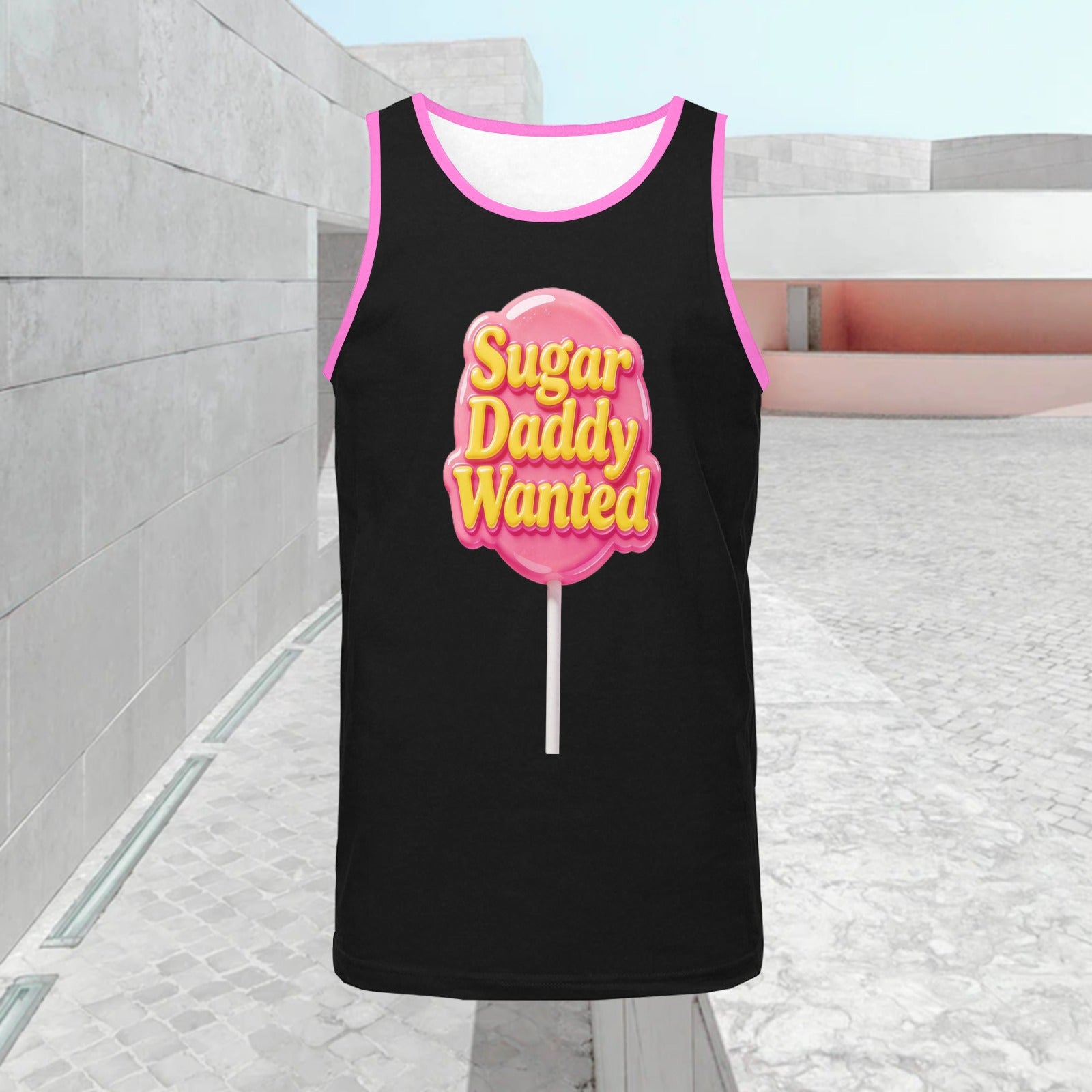 Men’s Print Tank Top — Premium Fit, Taylor Boy Energy