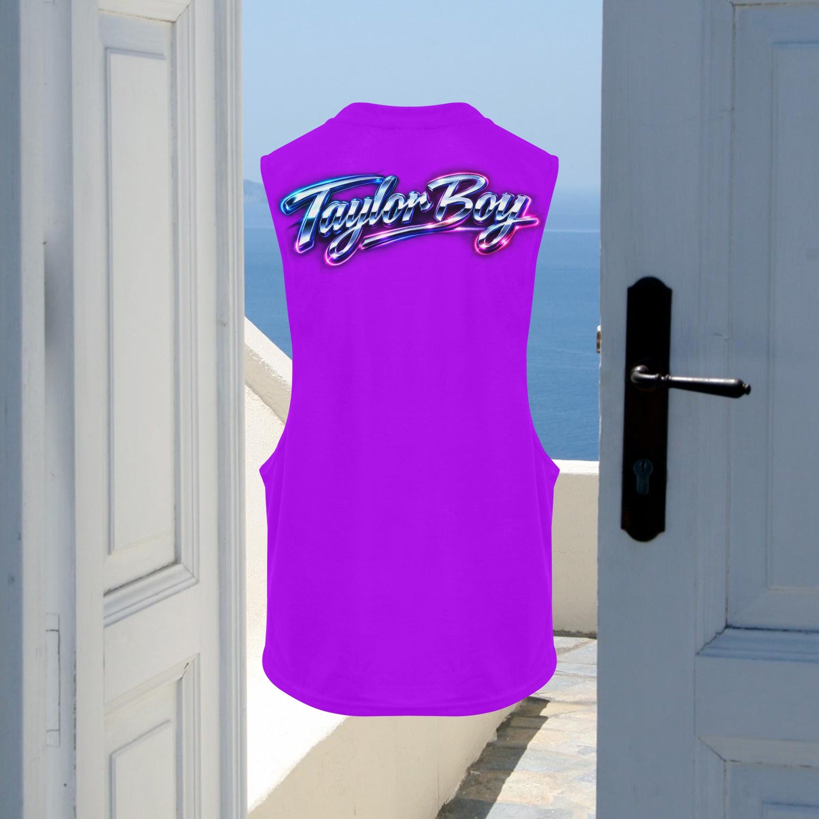 Taylor Boy™ Men’s Open‑Sides Workout Tank