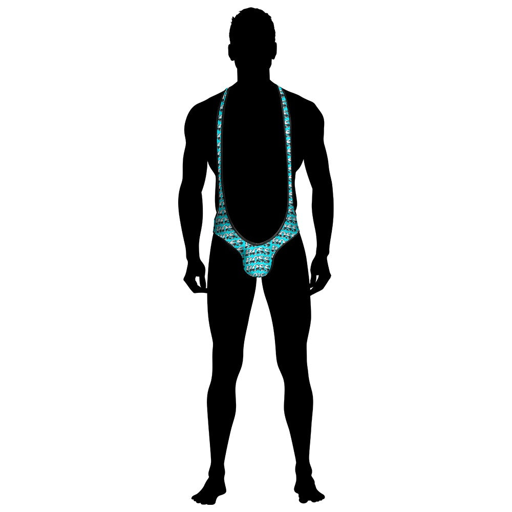 Multiple Designs- Men's Bodysuit Emotional Underwear