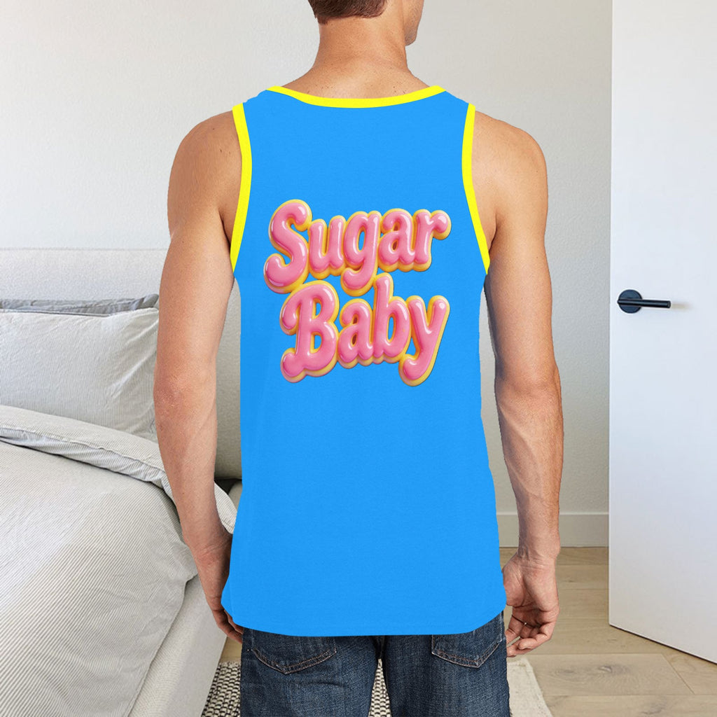 Taylor Boy™ Graphic Tank — Soft, Strong, Summer‑Ready - Men’s Print Tank Top — Premium Fit, Taylor Boy Energy