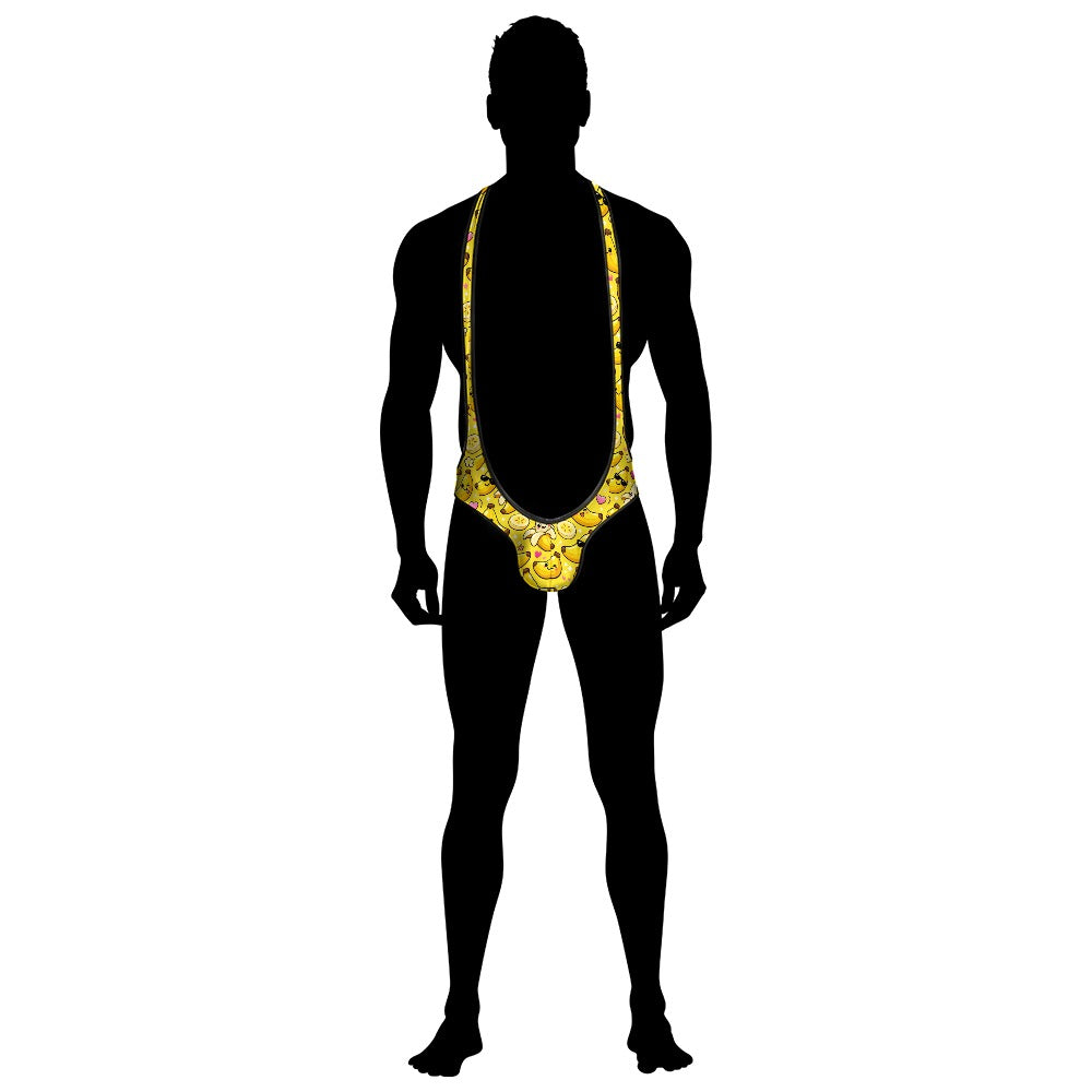 Multiple Designs- Men's Bodysuit Emotional Underwear