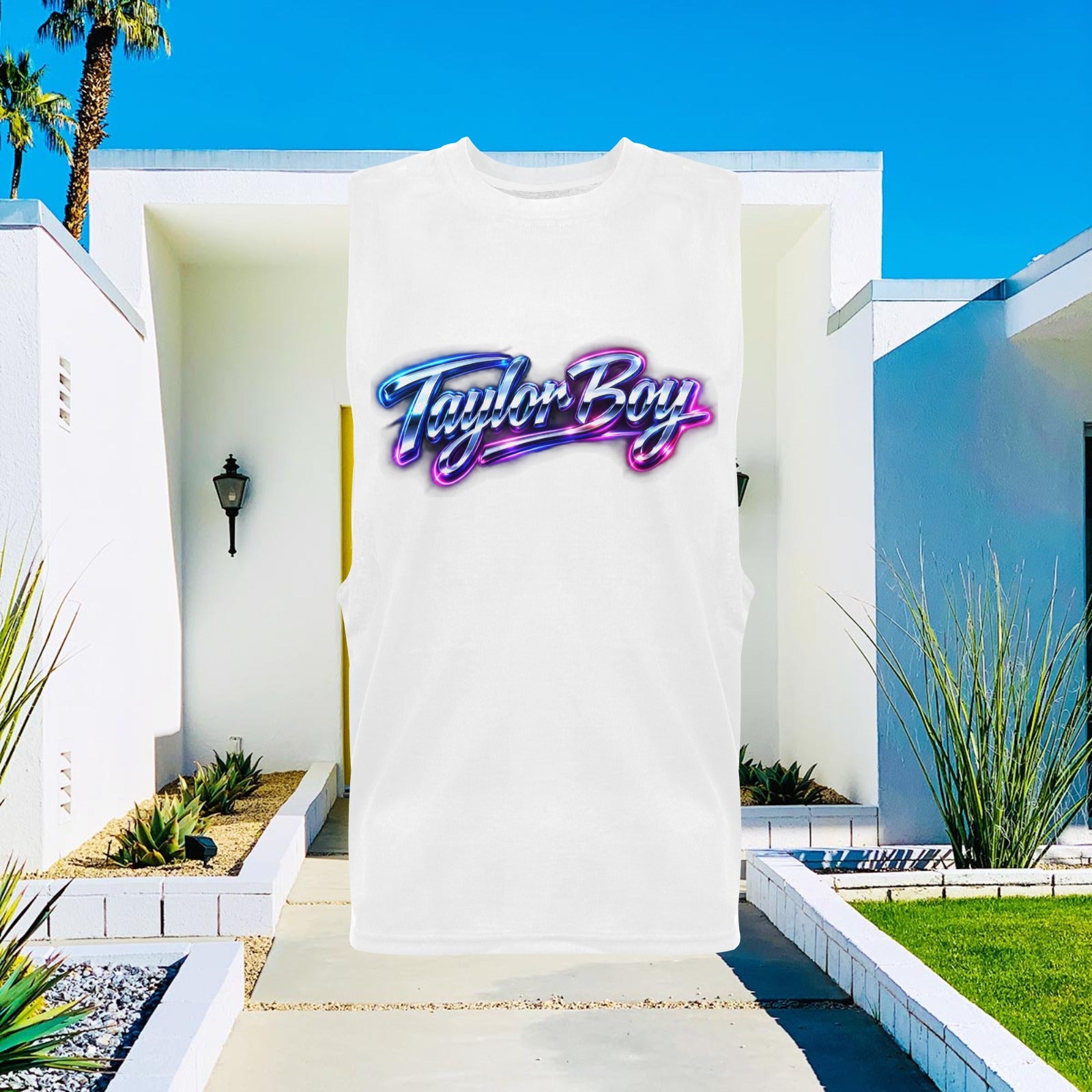 Taylor Boy™ Men’s Open‑Sides Workout Tank