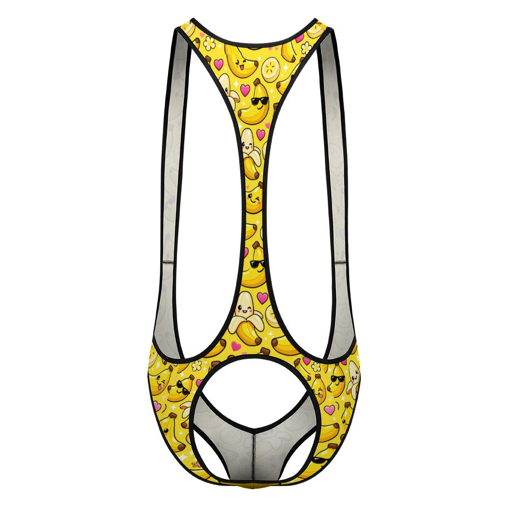 Multiple Designs- Men's Bodysuit Emotional Underwear
