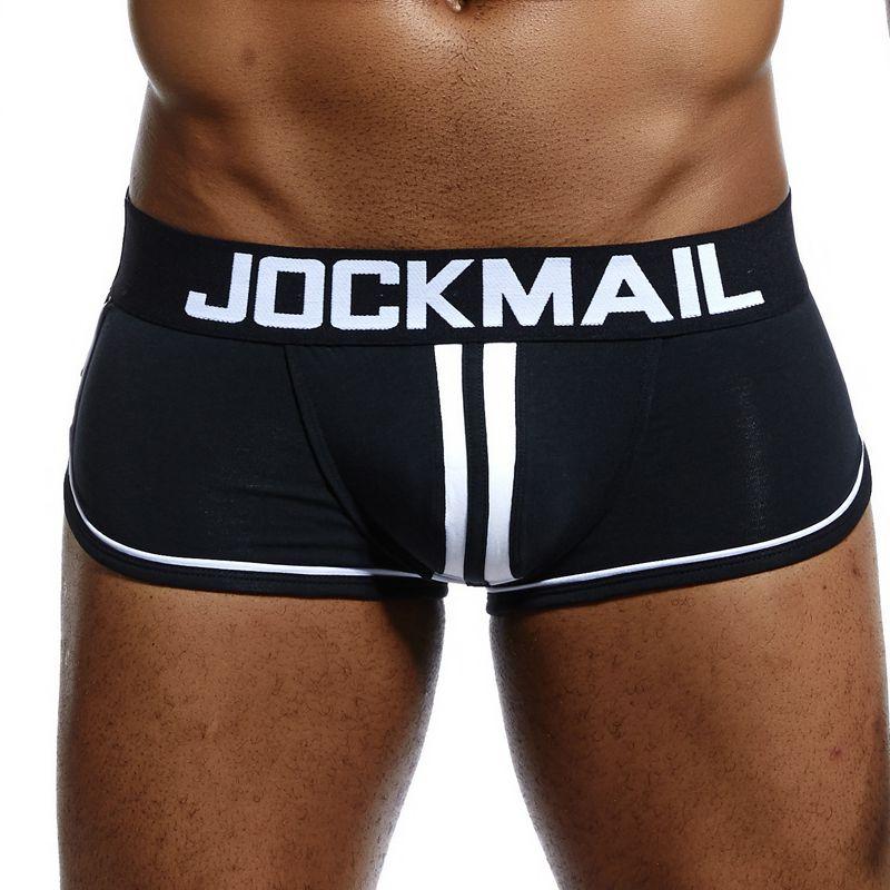 HOT NEW DRIP!  JockMail Mens Underwear Cotton Low Waist Thongs