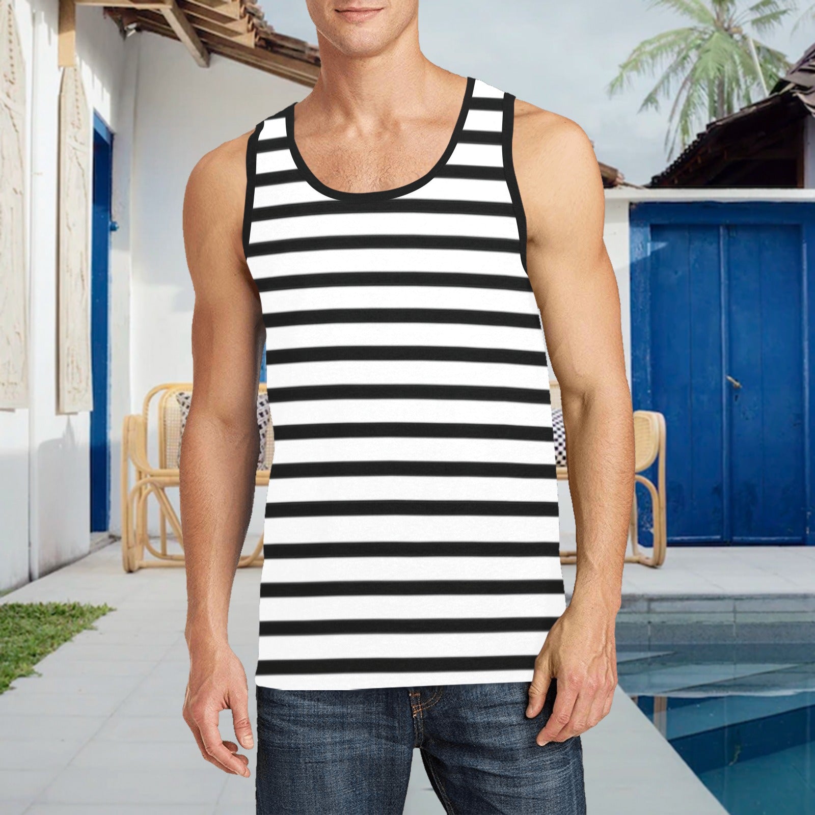 Men's Fitted Tank Top