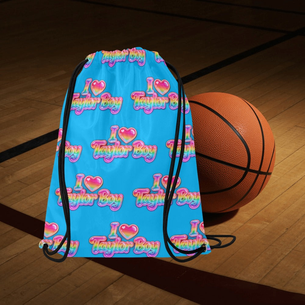 Taylor Boy™ Multi‑Use Drawstring Bag — Gym, School, Travel Essential