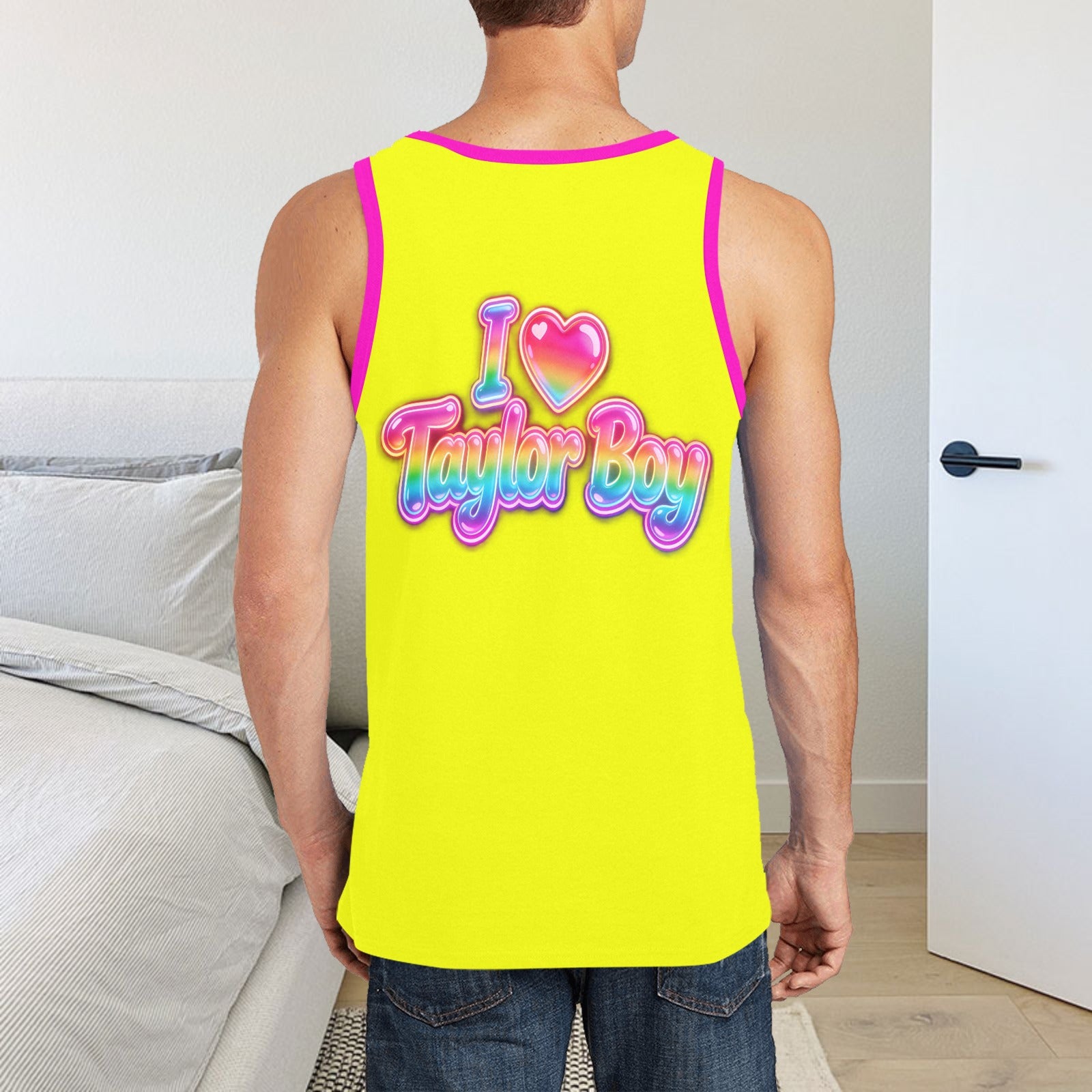 Taylor Boy™ Graphic Tank — Soft, Strong, Summer‑Ready - Men’s Print Tank Top — Premium Fit, Taylor Boy Energy