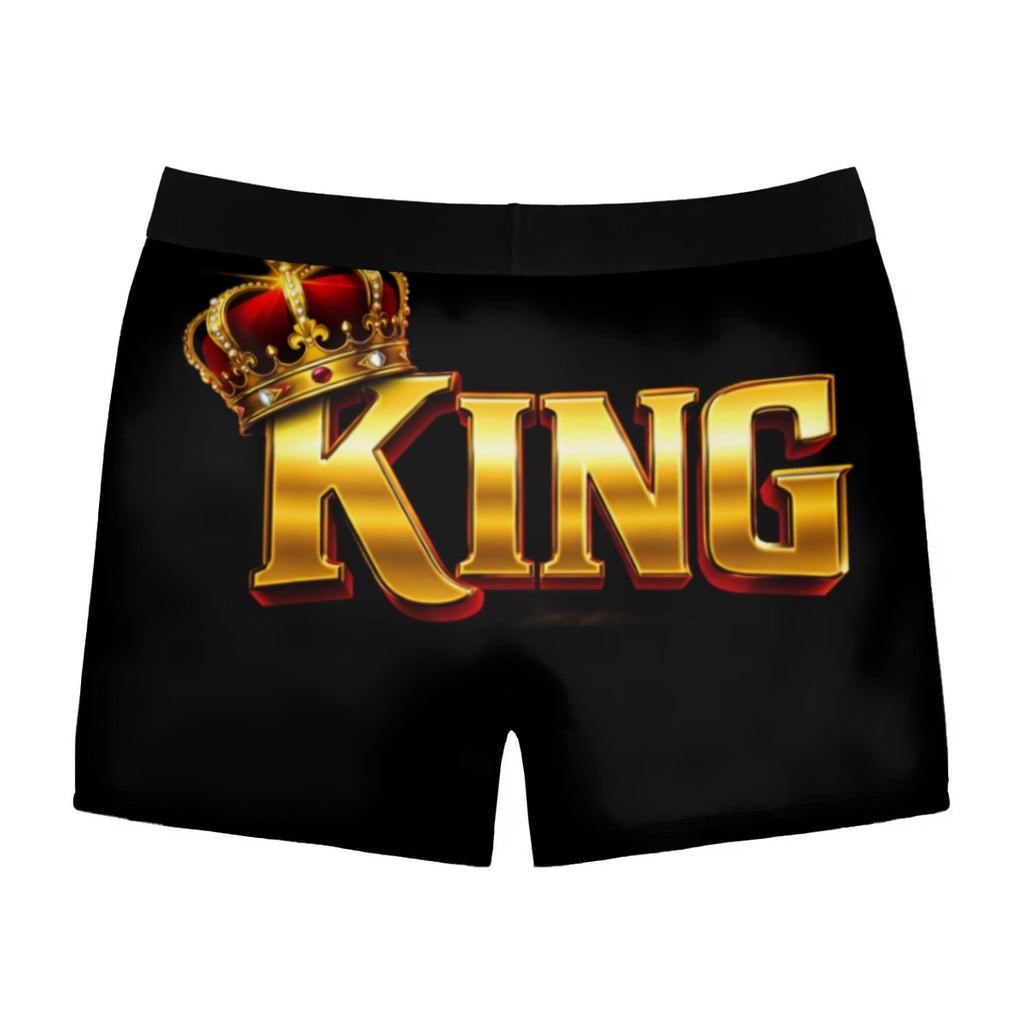 "KING" Men's Stretch Boxer Briefs