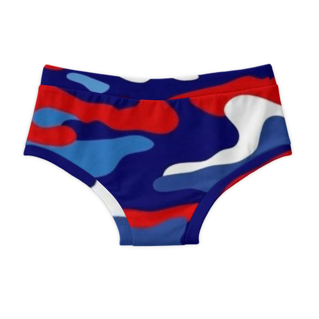 Taylor Boy Camo Splash Briefs — Bold Print, Soft Cotton Comfort