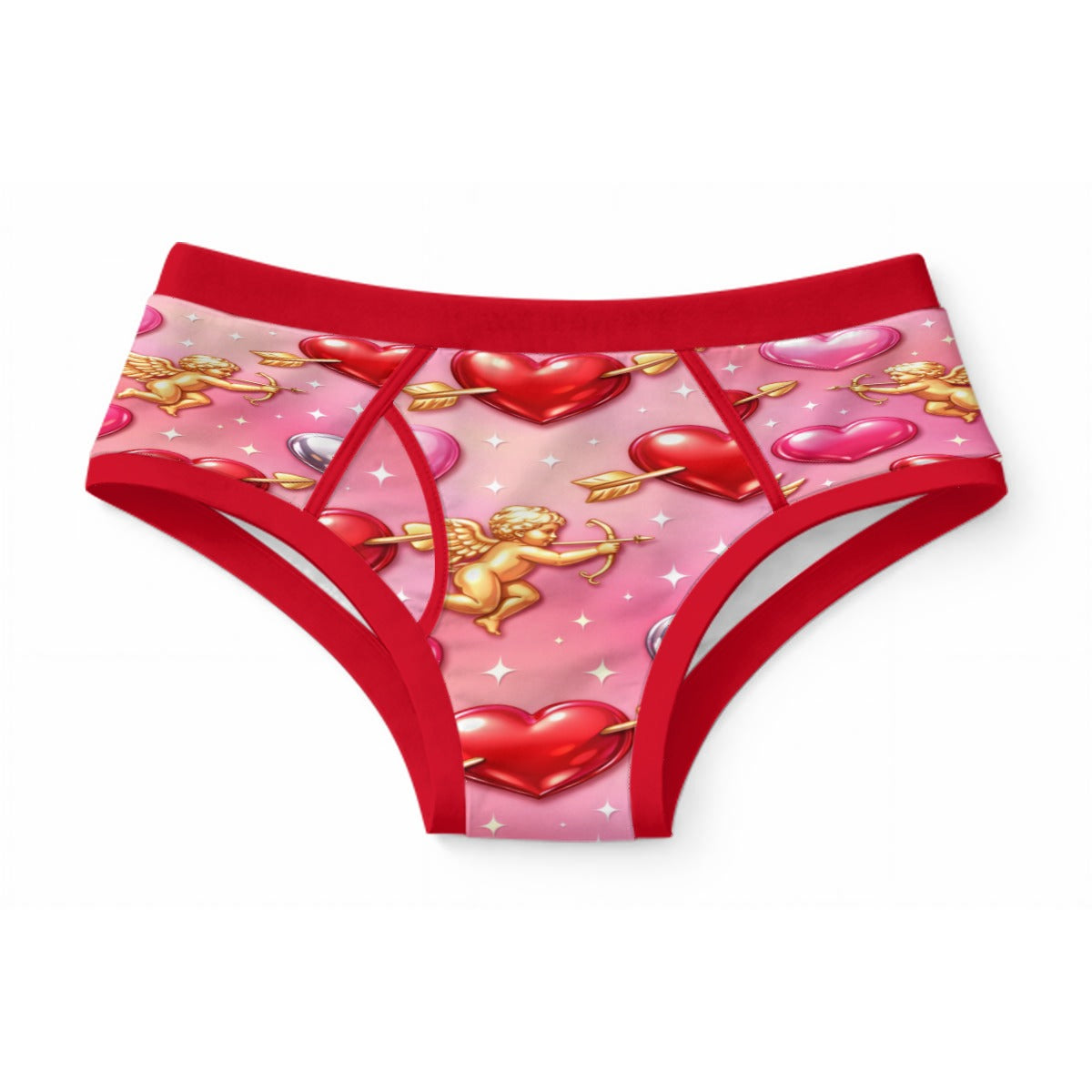 Cupid & Hearts Men's Briefs| Cotton