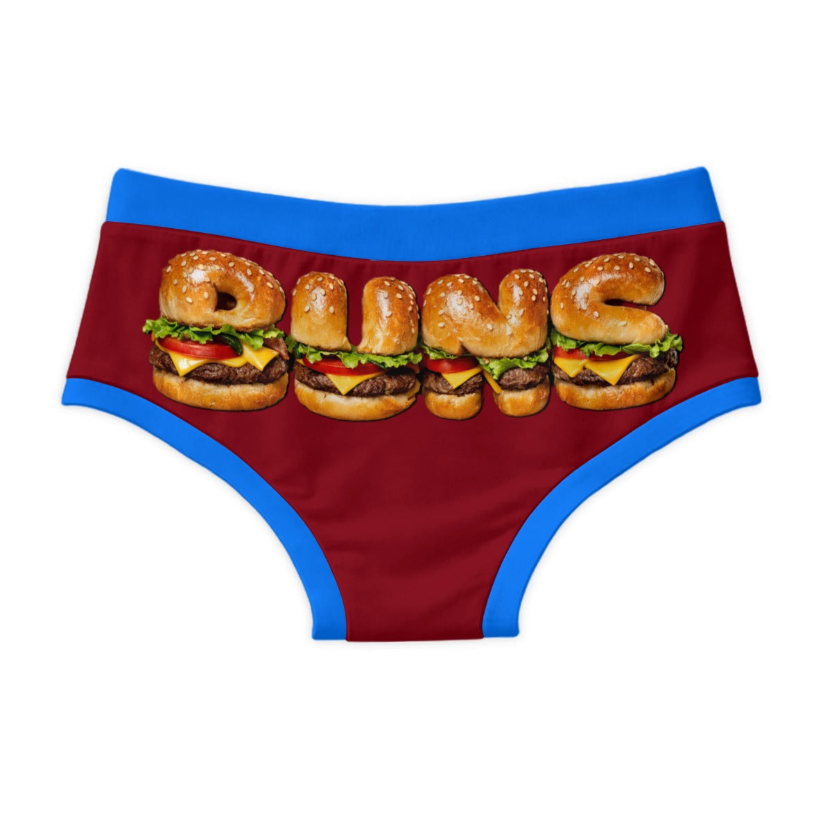 "BUNS" Men's Briefs|Cotton (BURGER STYLE)