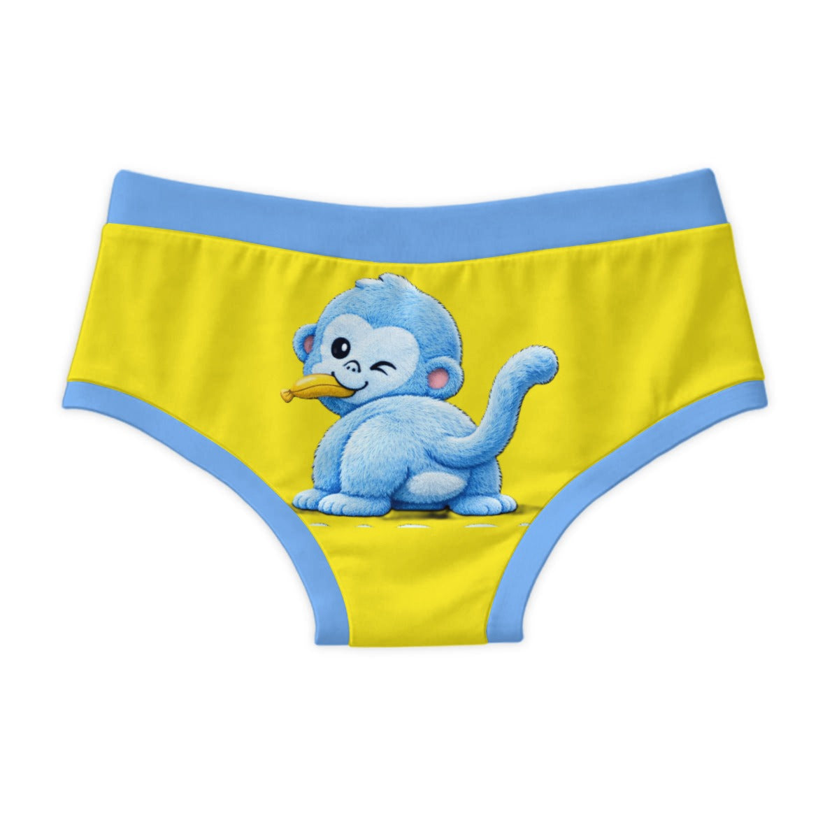 Bussy Monkey (Blue) Style 2 Men's Briefs| Cotton