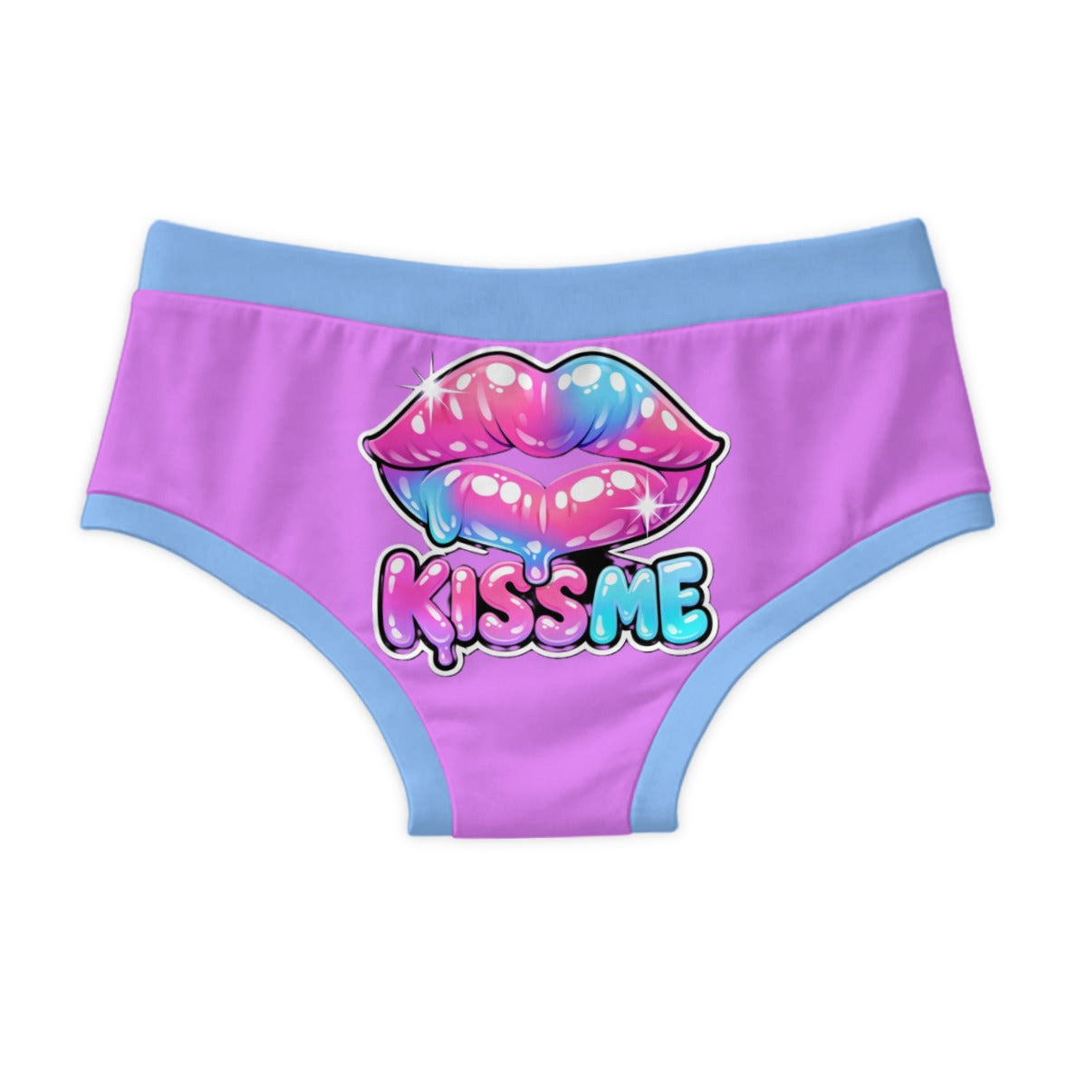 "Kiss Me" Lips Men's Briefs|Cotton