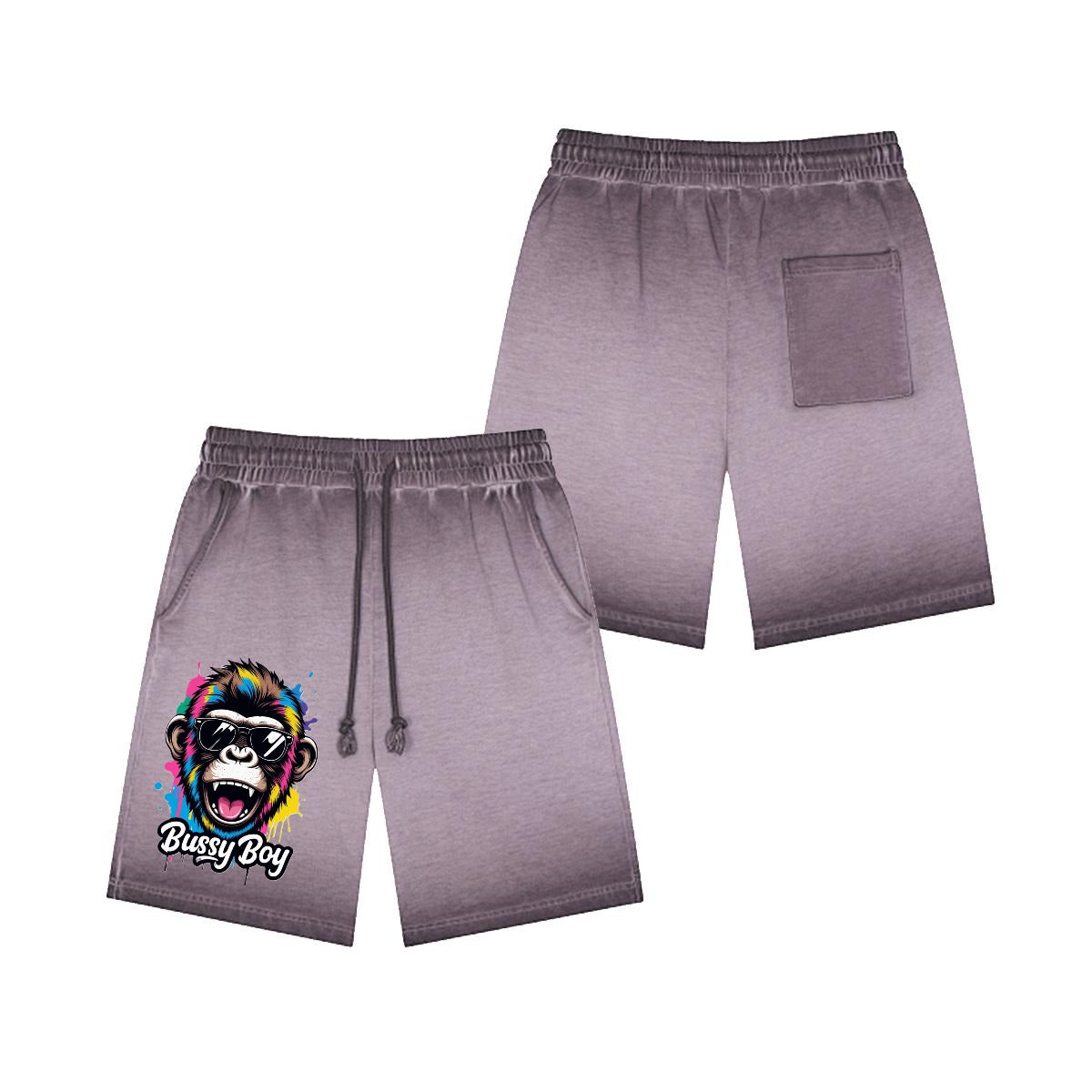 Men’s Vintage Wash Drawstring Shorts| Gorilla Style
