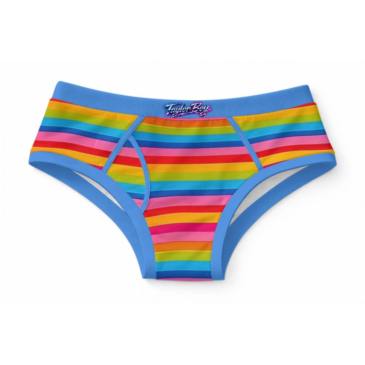 Taylor Boy’s Fave Multi‑Color Stripes Men’s Briefs — Soft Cotton, Everyday Comfort Briefs|Cotton