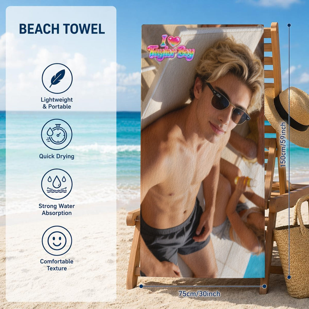Adult Beach Towel  Printed in Canada|320GSM