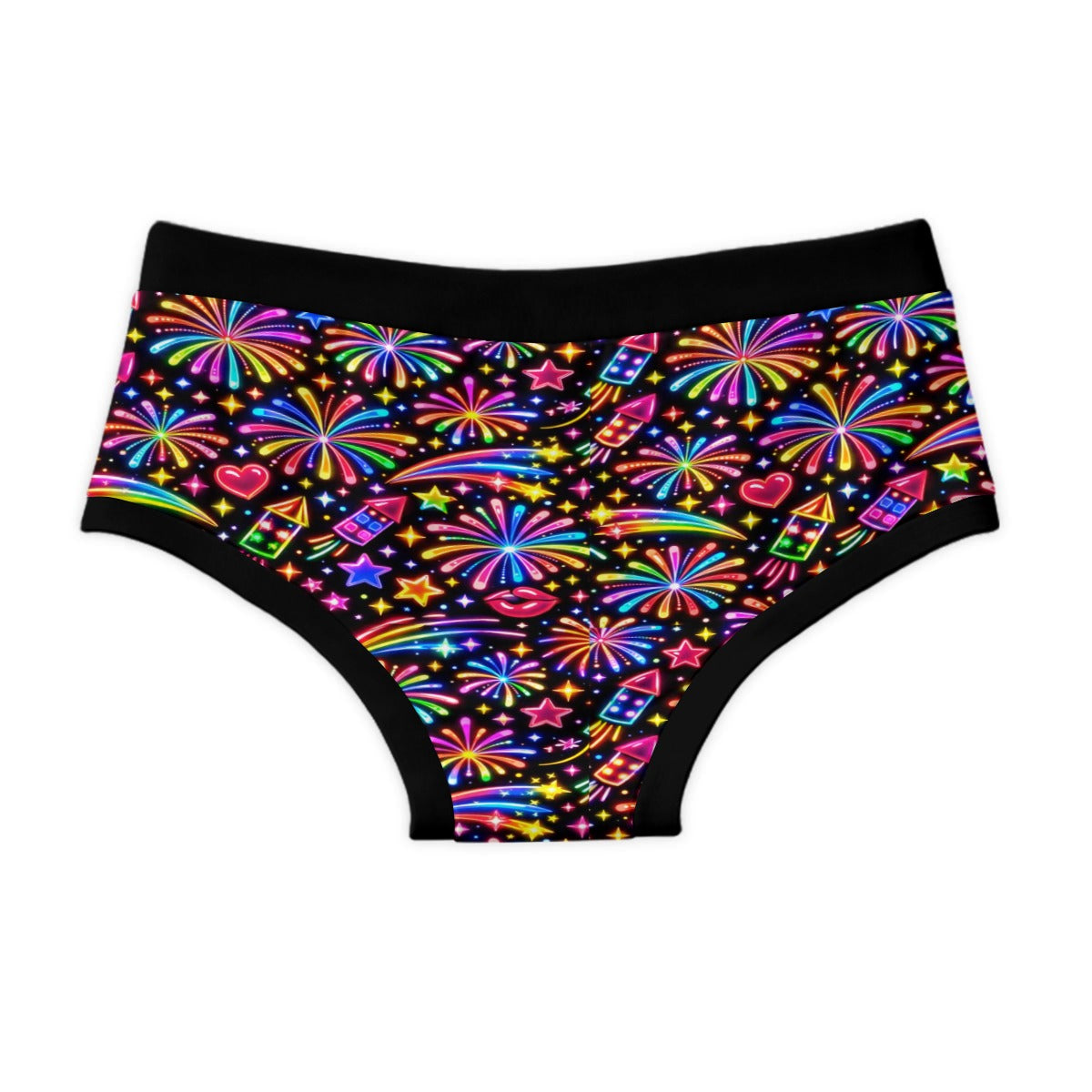 Fireworks Neon Style Men's Briefs|Cotton