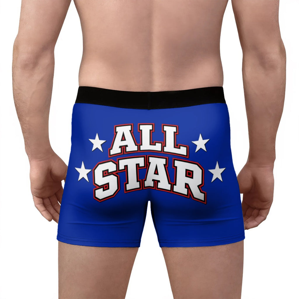 All Star Men's Stretch Boxer Briefs