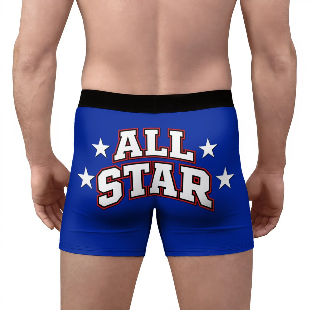 All Star Men's Stretch Boxer Briefs
