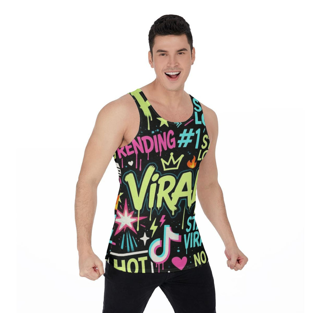 VIRAL GRAFFITI STYLE Men's Tank Top