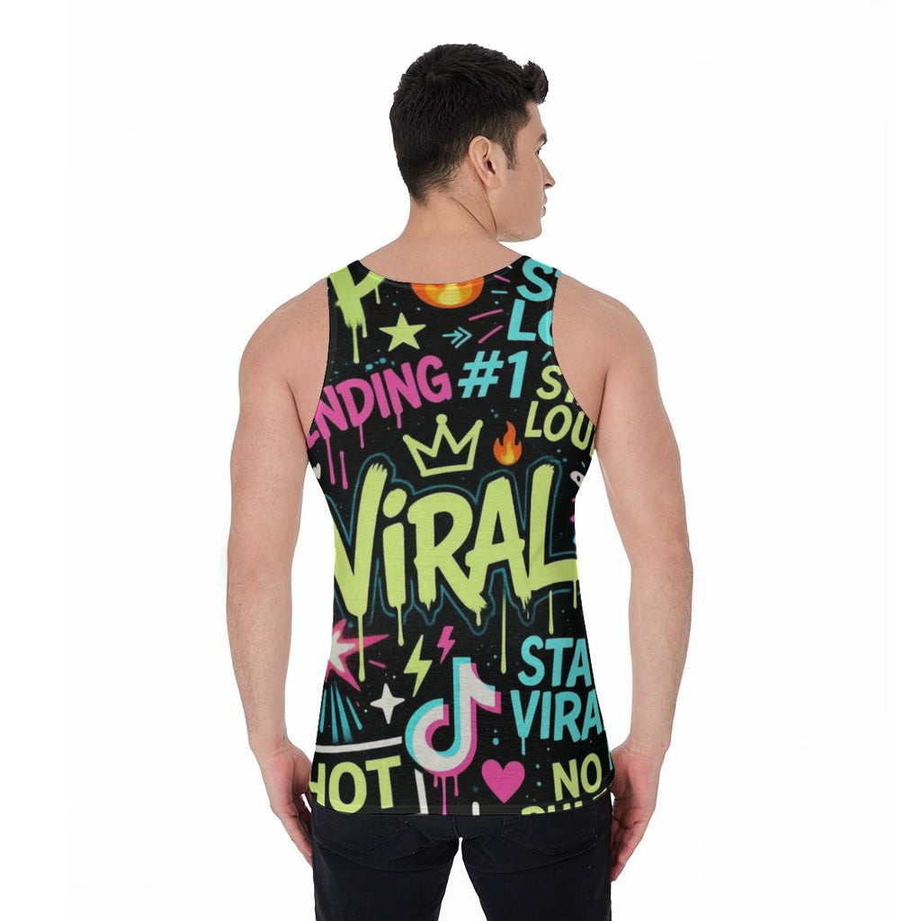 VIRAL GRAFFITI STYLE Men's Tank Top