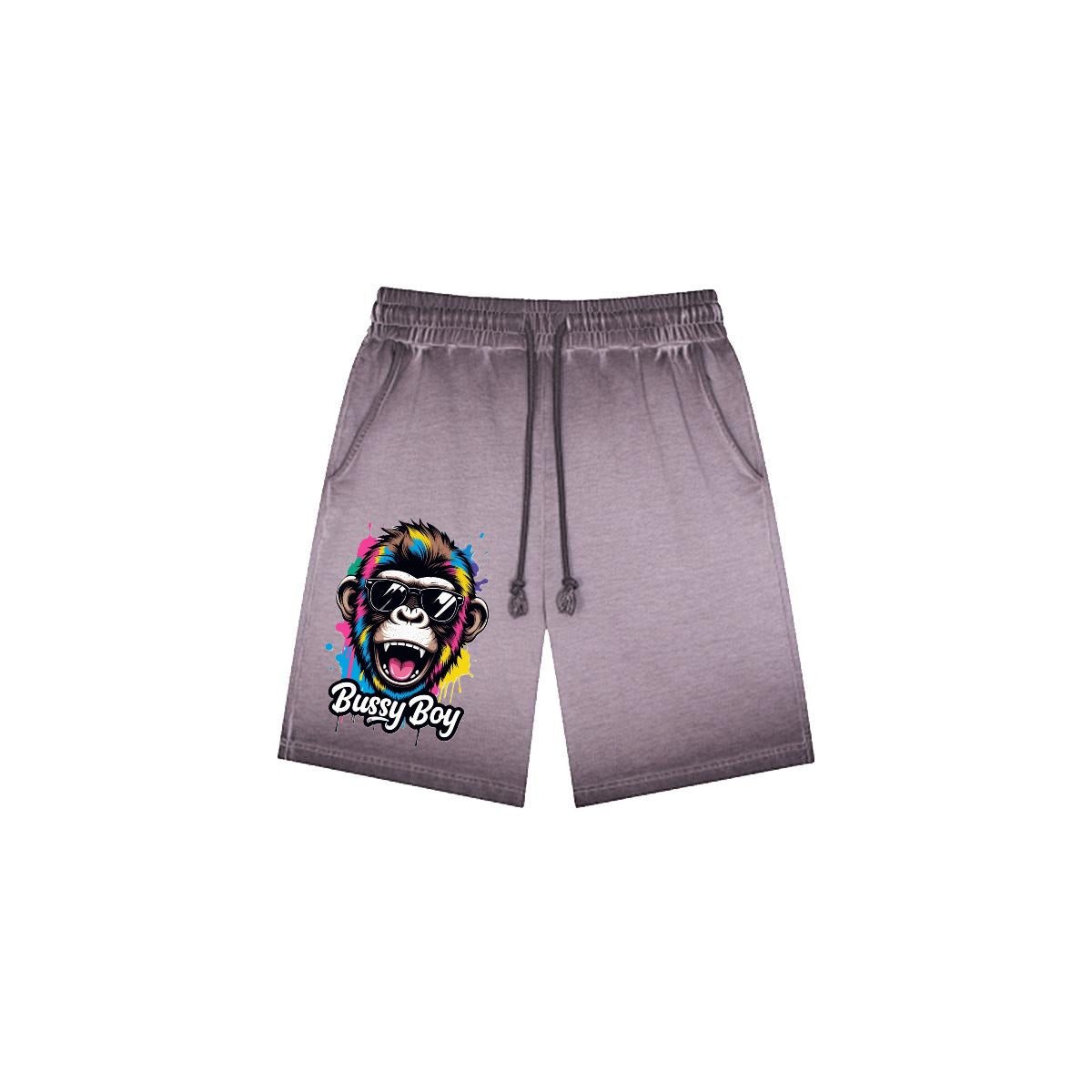 Men’s Vintage Wash Drawstring Shorts| Gorilla Style