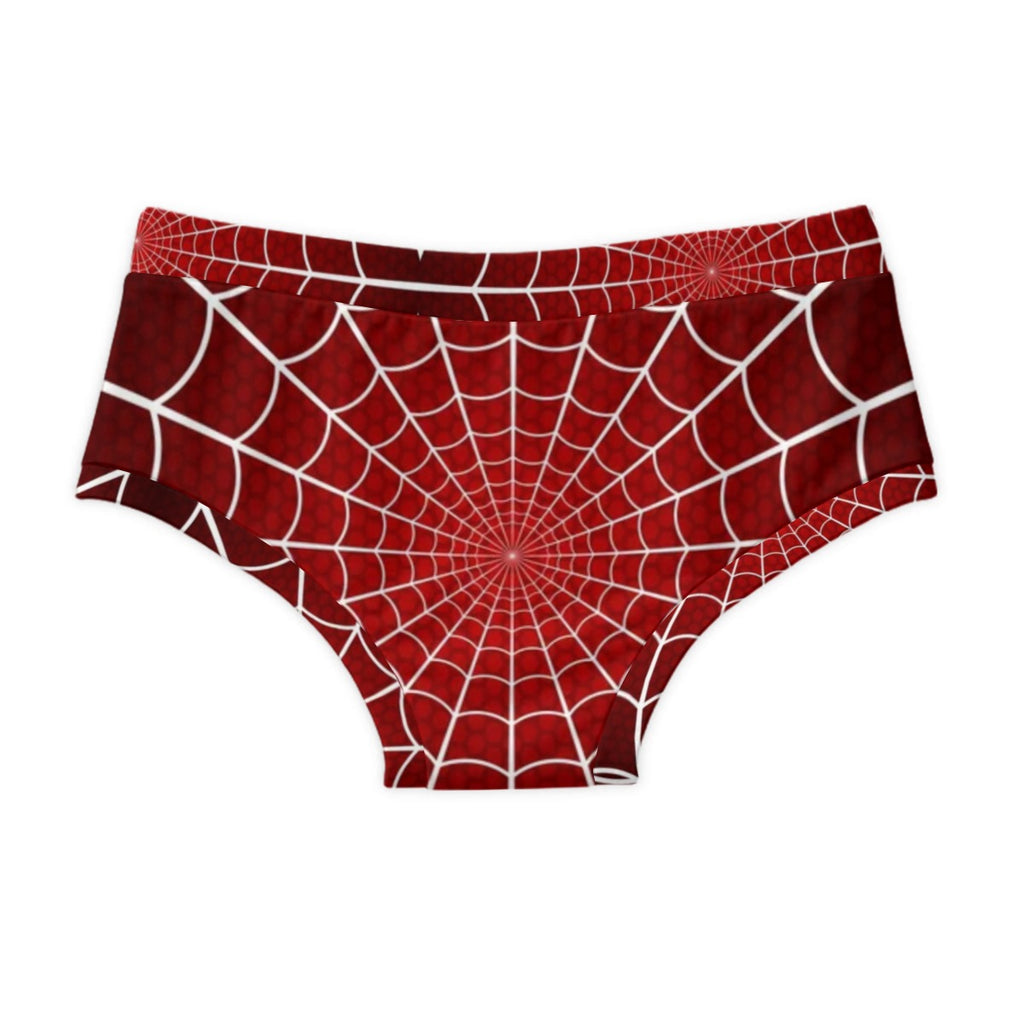 Halloween Spider Web Red Men's Briefs|Cotton