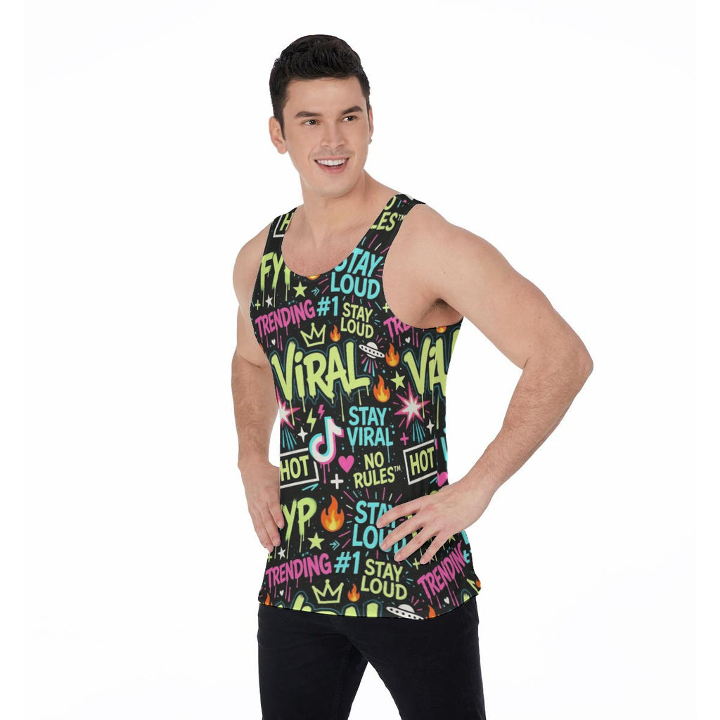Graffiti Design 3 - Men's Tank Top
