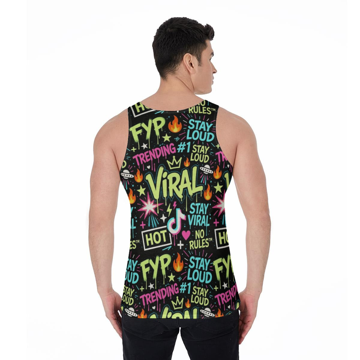Graffiti Design 3 - Men's Tank Top