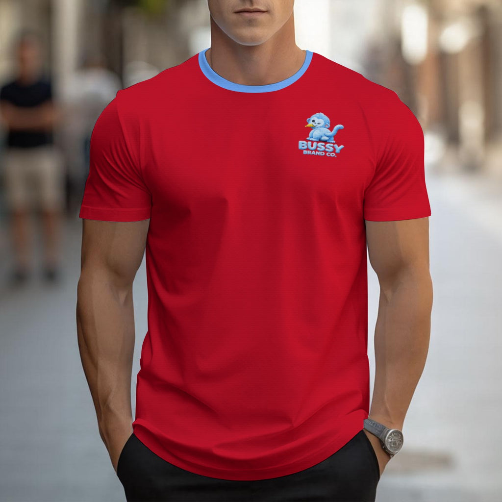 Bussy Monkey Men's T-shirt | Blue Monkey