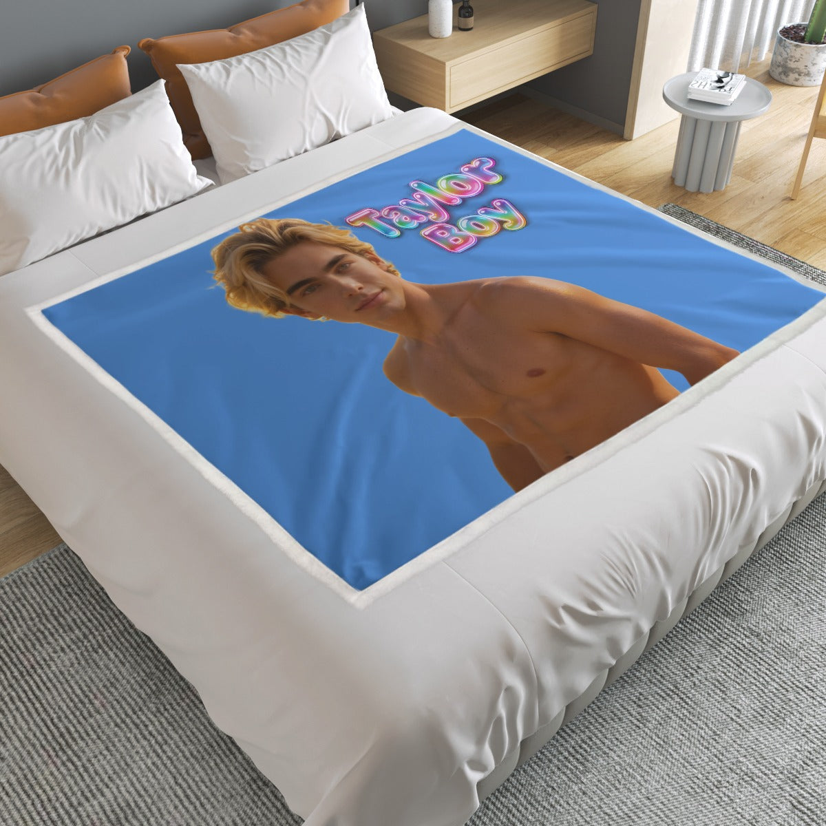 Snuggle up with Your Taylor Boy Blanket