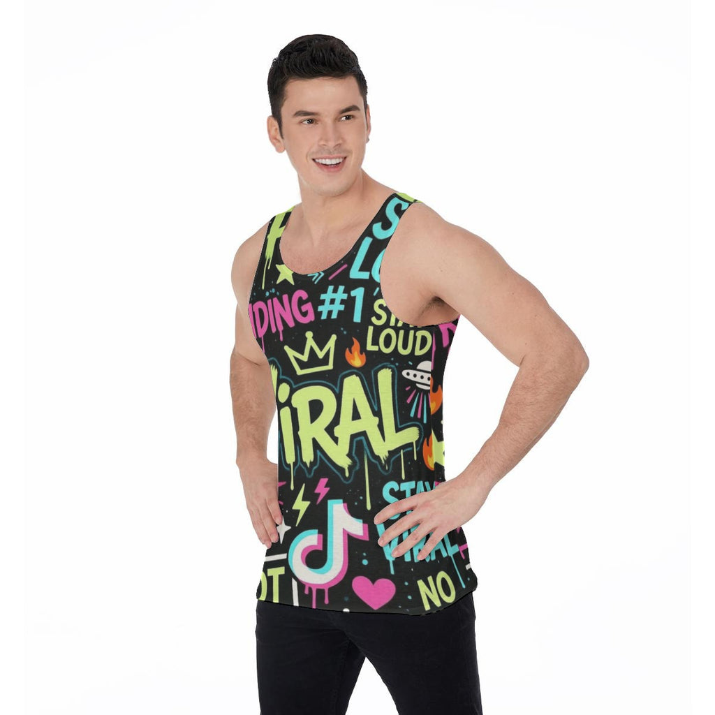 VIRAL GRAFFITI STYLE Men's Tank Top