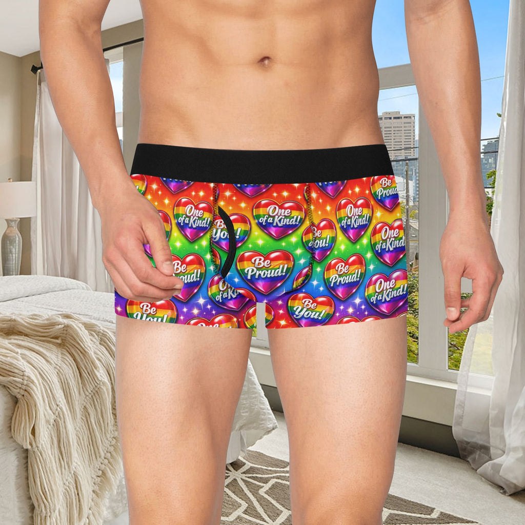 Multiple Designs -Men's Boxer Briefs with Fly