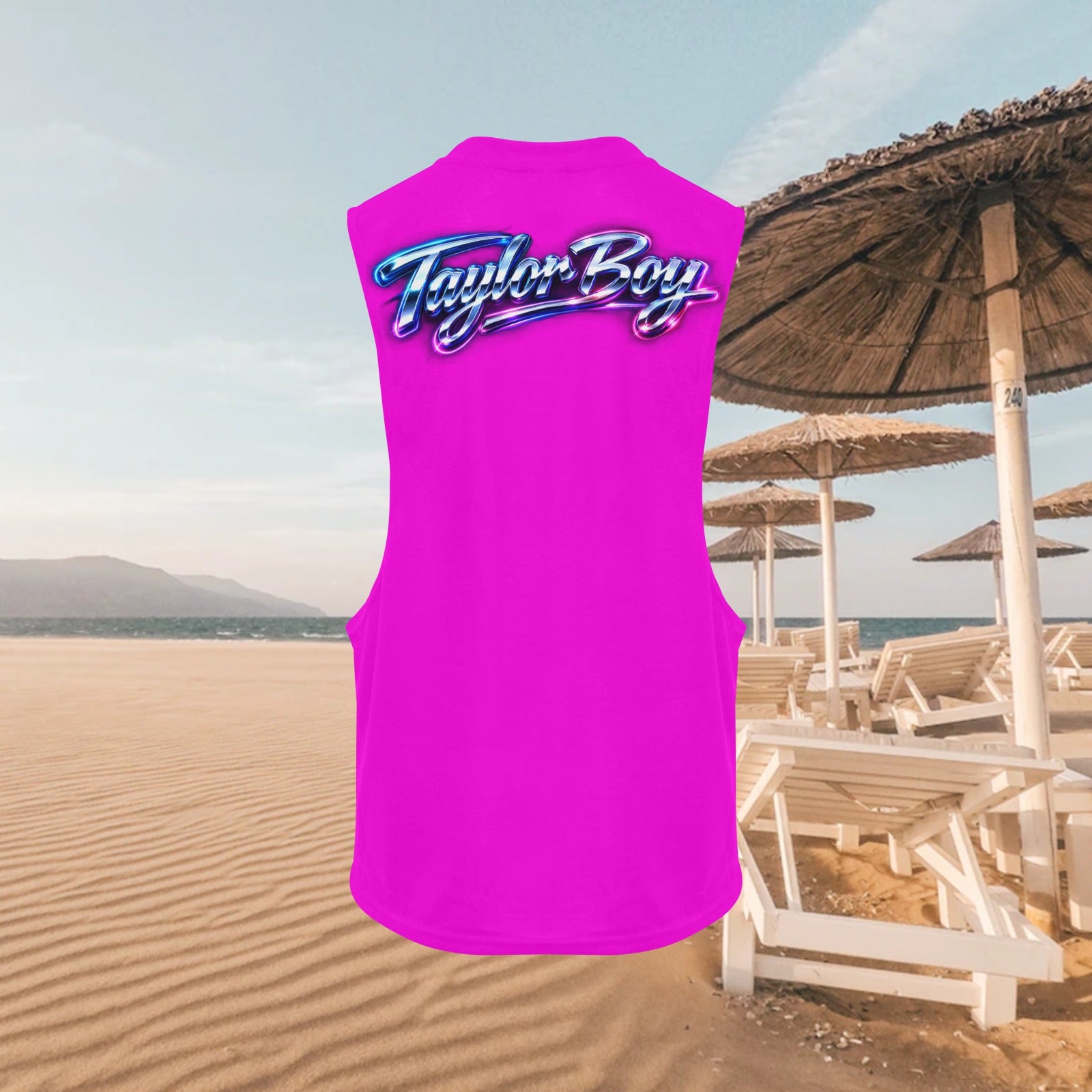 Taylor Boy™ Men’s Open‑Sides Workout Tank