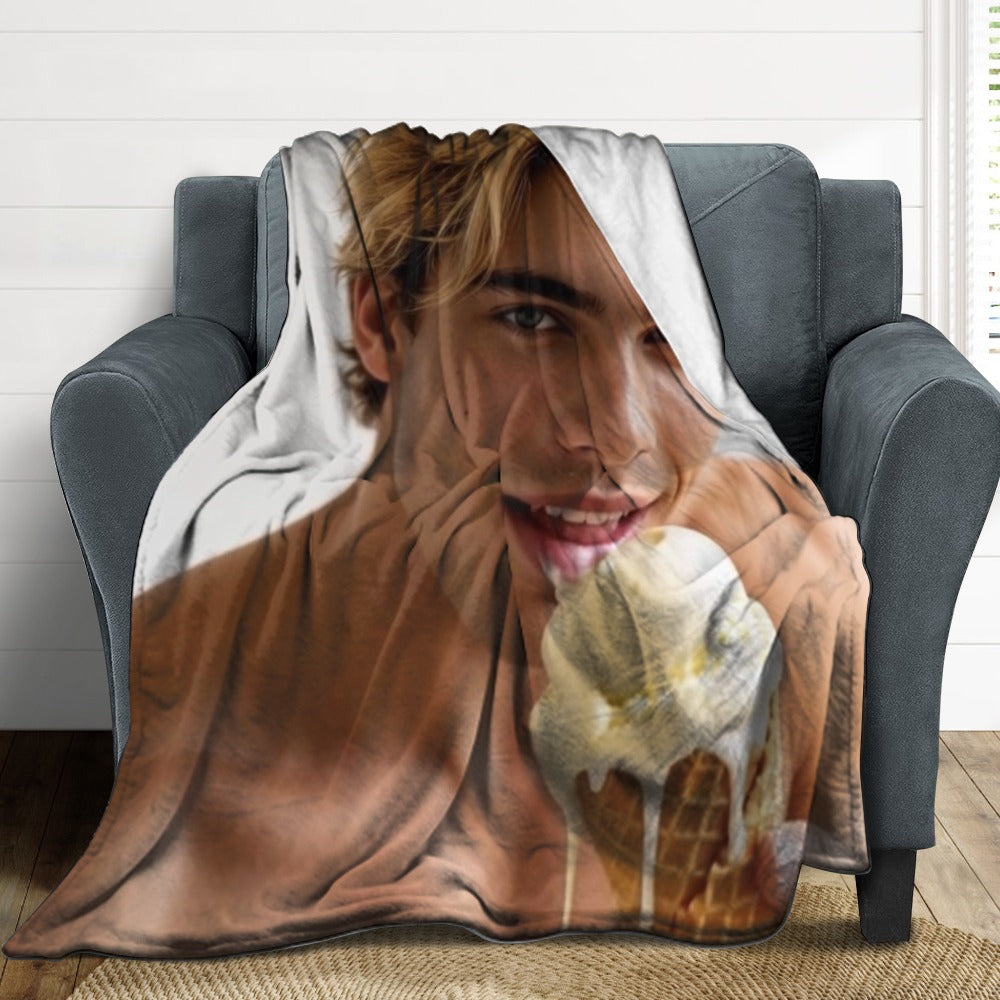 Taylor Boy™ Signature Flannel Blanket — Soft Touch, Multiple Sizes