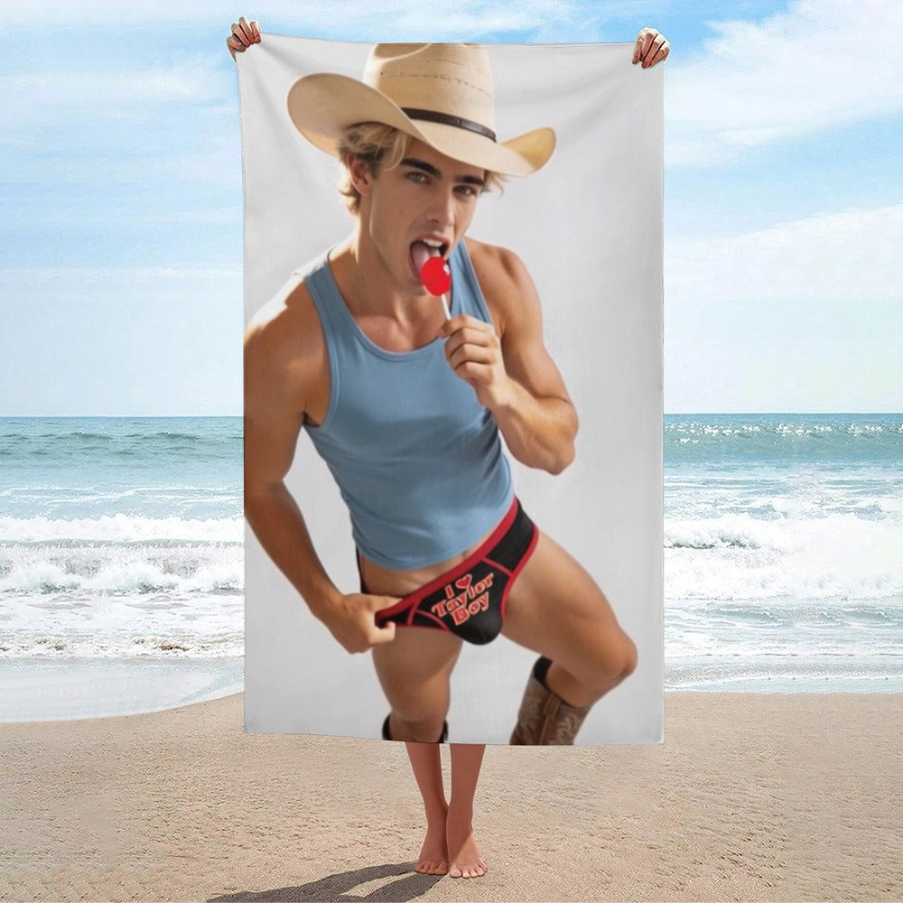 Taylor Boy™ Plush Comfort Beach Towel — New Ultra‑Soft Edition
