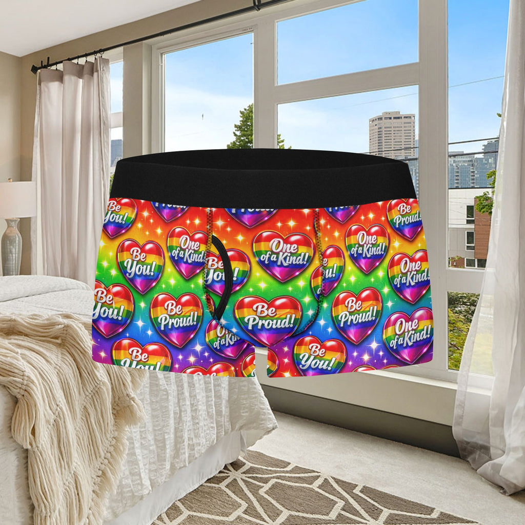 Multiple Designs -Men's Boxer Briefs with Fly