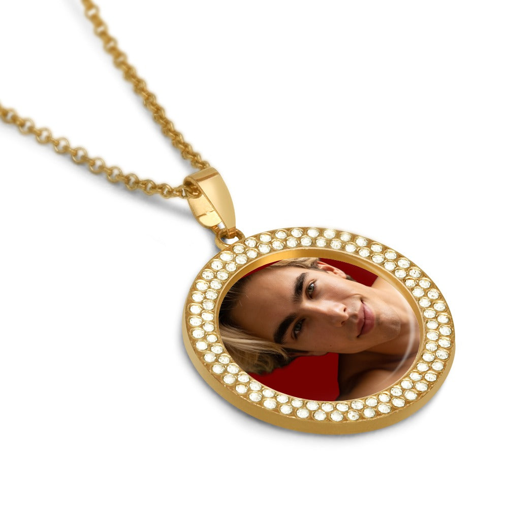 Taylor Boy™ Gold Diamond Necklace — Luxury Fan Edition