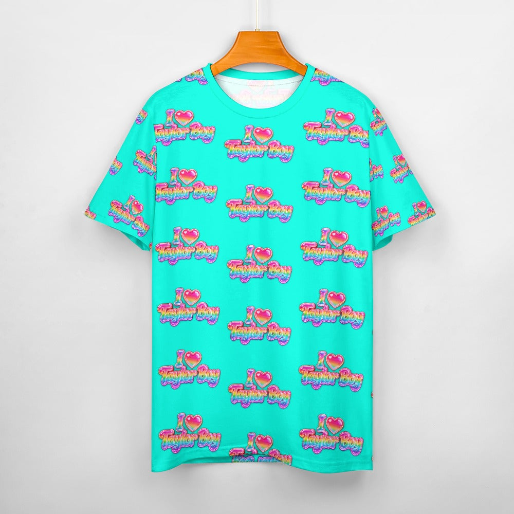 I ❤️ Taylor Boy™ Shirt — Fan Favorite Fit Men's Cotton T-shirt