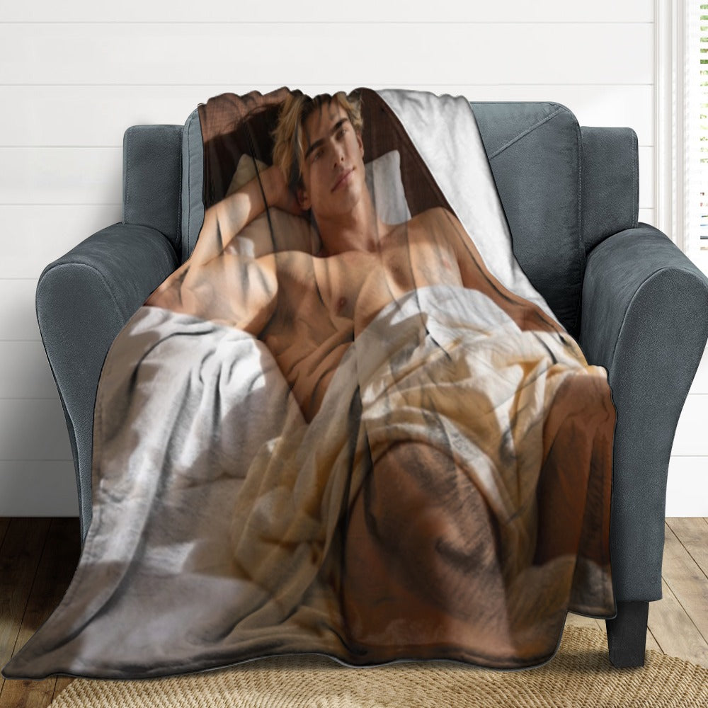 Taylor Boy™ Signature Flannel Blanket — Soft Touch, Multiple Sizes