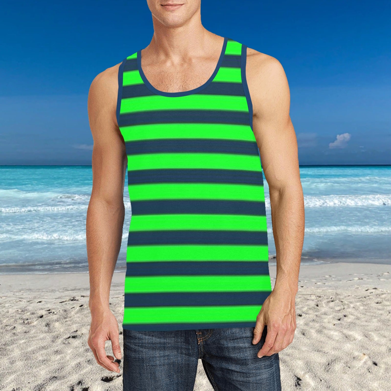 Men's Fitted Tank Top