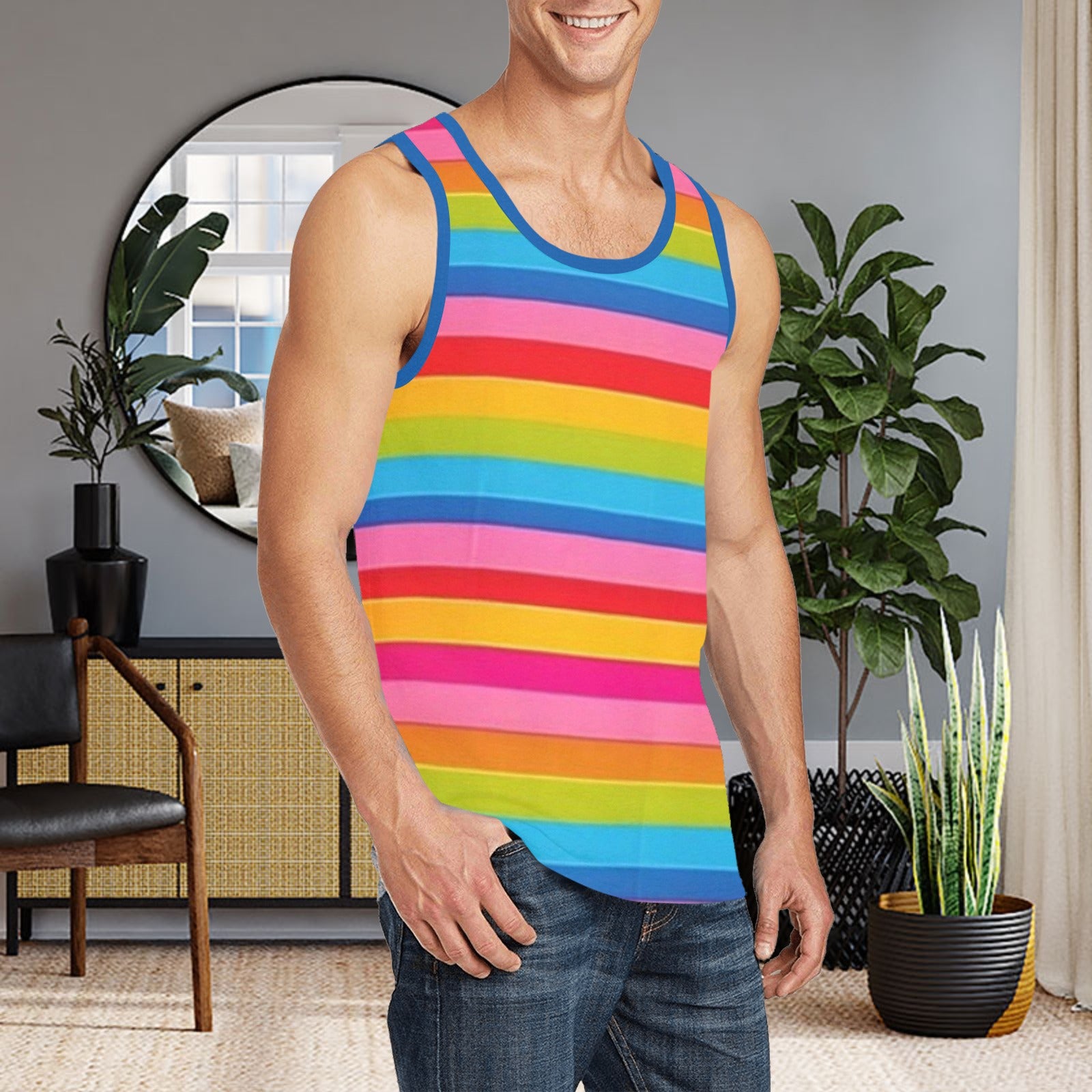 Men's Fitted Tank Top