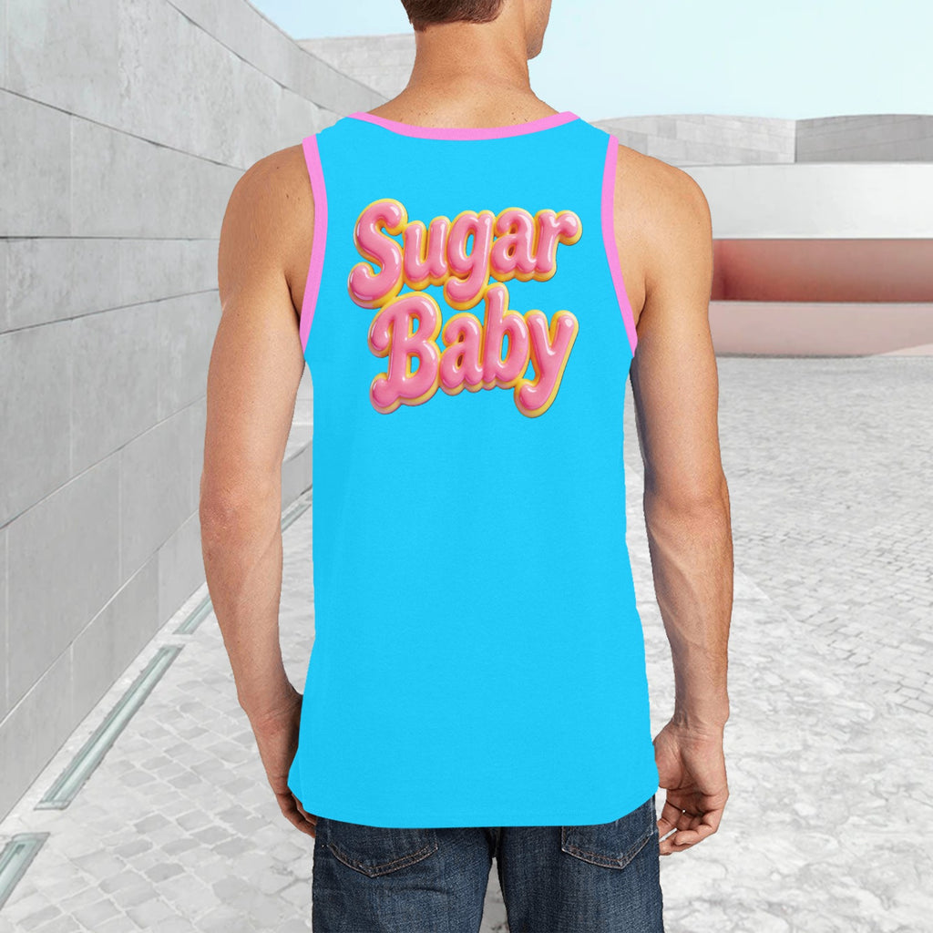 Men’s Print Tank Top — Premium Fit, Taylor Boy Energy