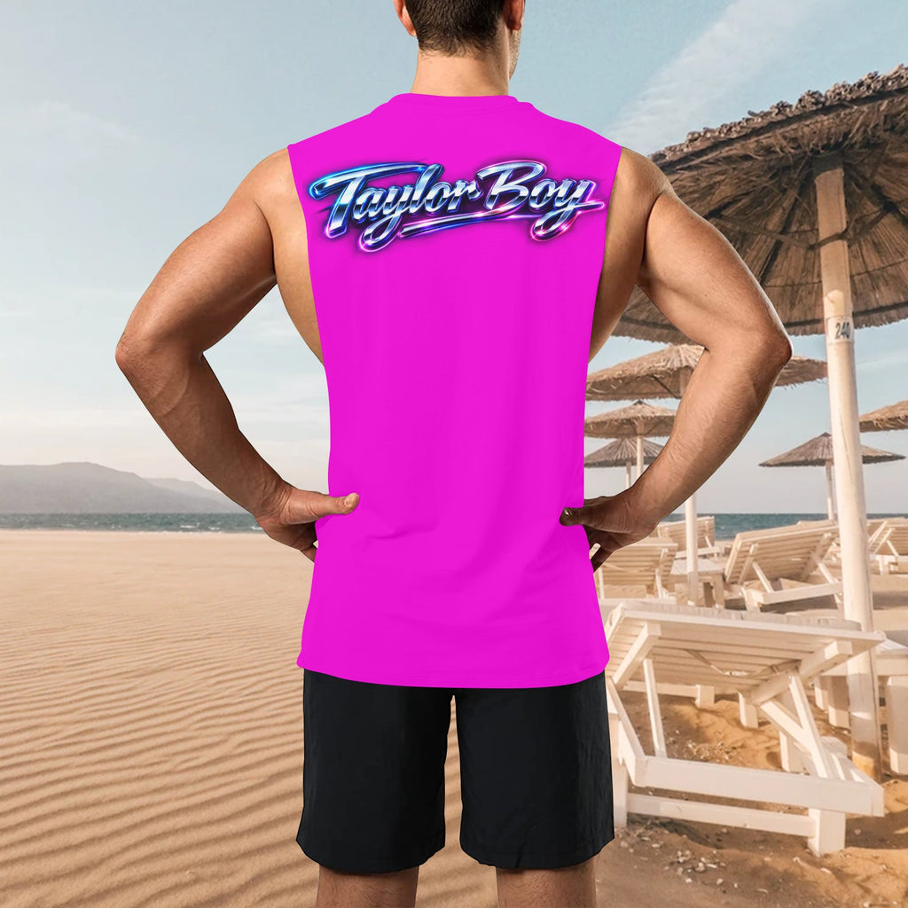 Taylor Boy™ Men’s Open‑Sides Workout Tank