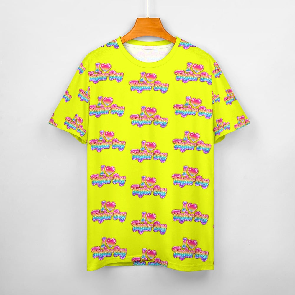 I ❤️ Taylor Boy™ Shirt — Fan Favorite Fit Men's Cotton T-shirt