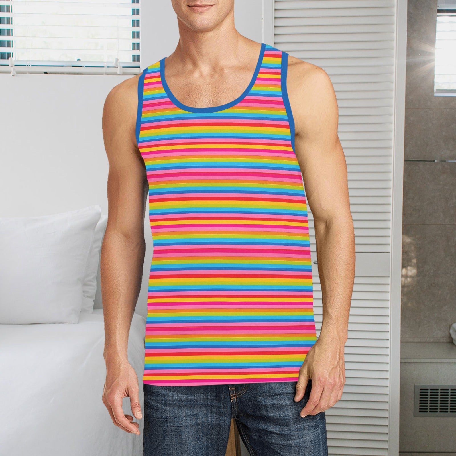 Men's Fitted Tank Top
